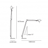 Tolomeo reading floor
